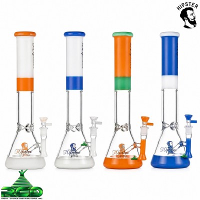 WATER PIPE HIPSTER 16" BEAKER COLOR SERIES WP3809 1CT